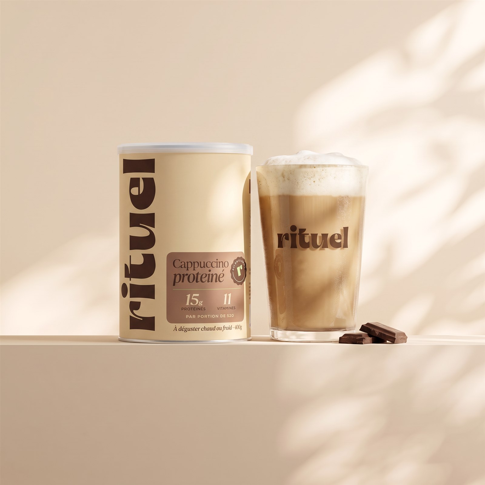 Cappuccino protéiné